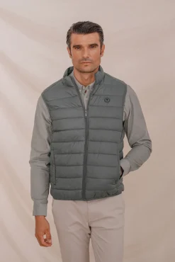 Celopman Coletes-Colete Acolchoado azul