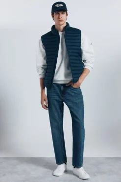 Springfield Coletes-Colete acolchoado azul