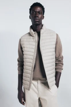 Springfield Coletes-Colete acolchoado cru