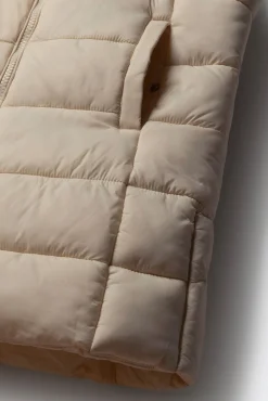 Springfield Kids Sobretudo-Colete acolchoado para menina cru