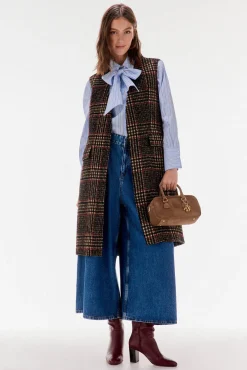 TFP by Tamara Falcó Coletes-Colete colete Marrom