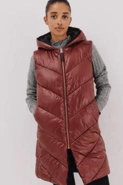 Cortefiel Coletes|Casacos-Colete comprido reversível Granada