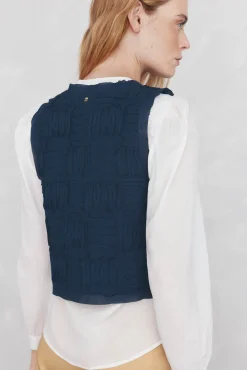 Pedro del Hierro Coletes-Colete curto Azul