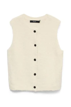 Vero Moda Coletes-Colete de malha Tostado