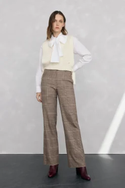 Pedro del Hierro Coletes-Colete de malha Beige