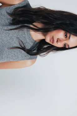 Springfield Camisolas-Colete de malha com tranças cru