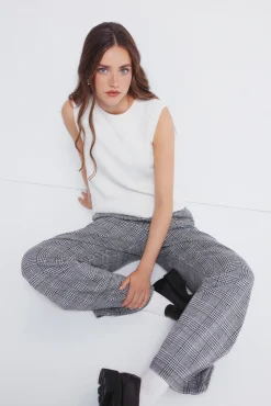 Springfield Camisolas-Colete de malha com tranças bege