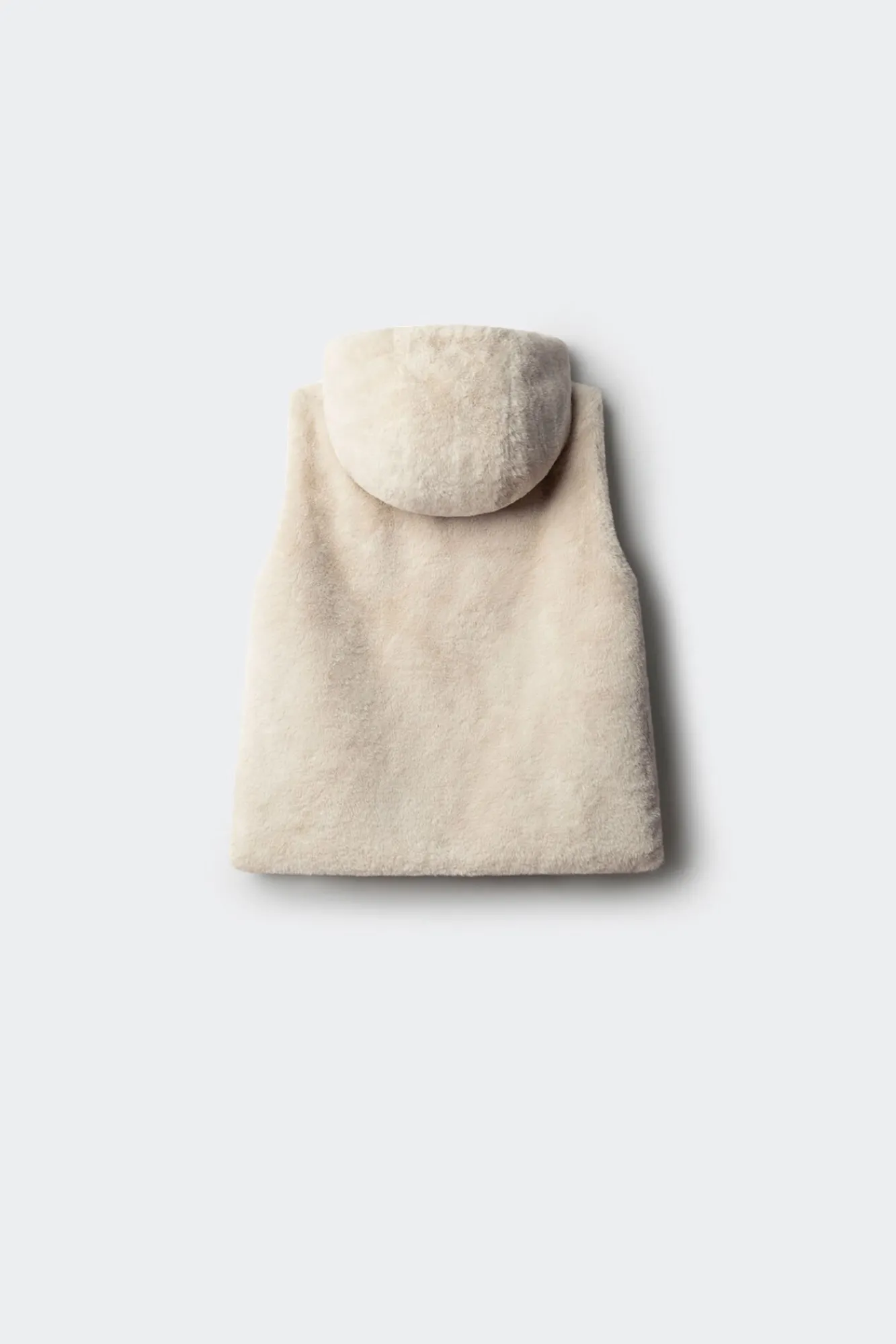 Springfield Kids Sobretudo-Colete de pele de menina azul