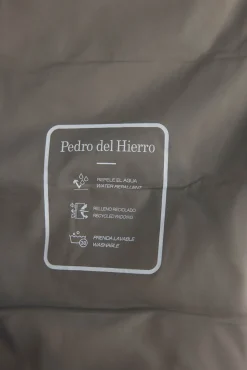 Pedro del Hierro Coletes|Sobretudos-Colete ultraleve Verde