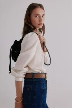 Hoss Intropia Blusas-Colette. Blusa bordada Ecru