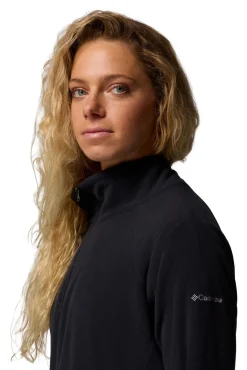 Columbia Sobretudos-Glacial™ IV fecho-éclair meia polar Feminino preto