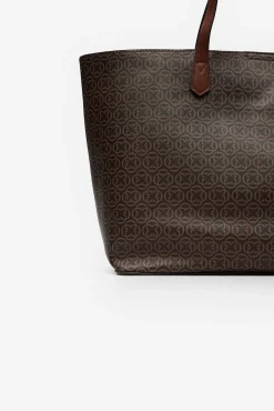 Cortefiel Malas-Comprador de monograma Castanho