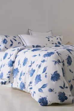 Bassols Edredons-Conjunto de capa nórdica Lonely 180-200 cm Azul