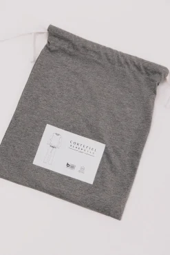 Cortefiel Pijamas-Conjunto de pijama malha Cinzento