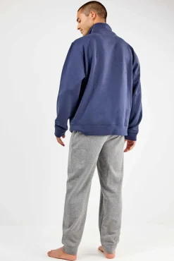 Gisela Pijamas-Conjunto masculino dos Beatles com interior de pelúcia escovada estampado