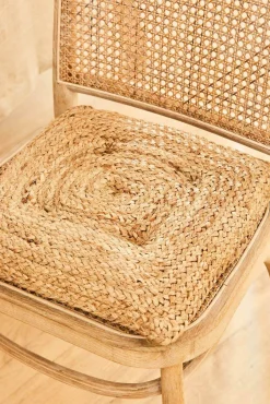 Calma House Almofadas-Coxim de cadeira de juta ural cru