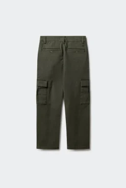 Springfield Kids Calças-Criança de carga calças chino estampado