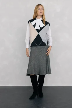 Pedro del Hierro Botas|Calçado De Couro-croute de camurça com salto gatinho Preto