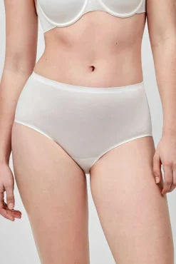 Gisela Roupa Interior-Cueca alta bege