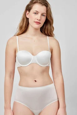 Gisela Roupa Interior-Cueca alta bege