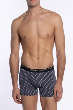 Punto Blanco Roupa Interior-Cueca Boxer Tripla Fechada Basix estampado
