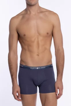 Punto Blanco Roupa Interior-Cueca Boxer Tripla Fechada Basix estampado