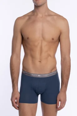 Punto Blanco Roupa Interior-Cueca Boxer Tripla Fechada Basix estampado