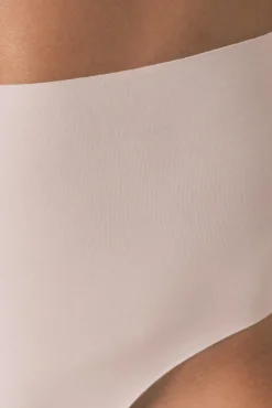 Women'secret Roupa Interior-Cueca de algodão cintura alta rosa