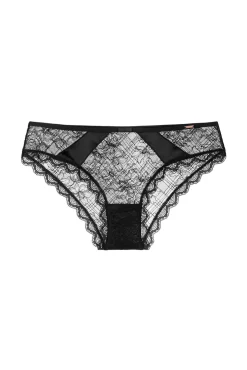 Dorina Roupa Interior-Cueca Hipster Atrevida Hasina preto