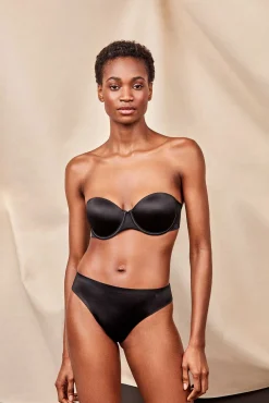 Gisela Roupa Interior-Cueca tanga preto