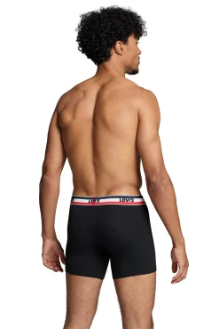 Levi's Roupa Interior-Cuecas boxers masculinas ®, pacote com 2 Preto