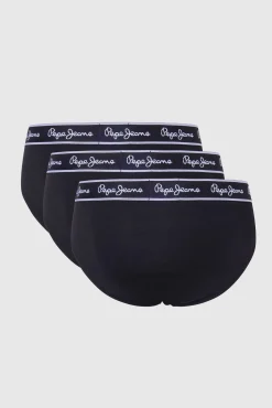 Pepe Jeans Roupa Interior-Cuecas de algodão elástico preto