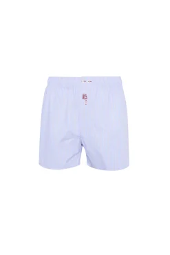 Kiff-Kiff Roupa Interior-Cuecas de popelina listradas riscas azul