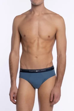 Punto Blanco Roupa Interior-Cuecas triplas Slip Basix estampado