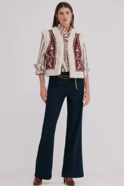 Hoss Intropia Coletes-Daia. Colete bordado Granada