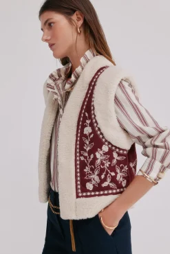 Hoss Intropia Coletes-Daia. Colete bordado Granada