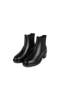 Geox Saltos|Botins-Damiana Botim Preto