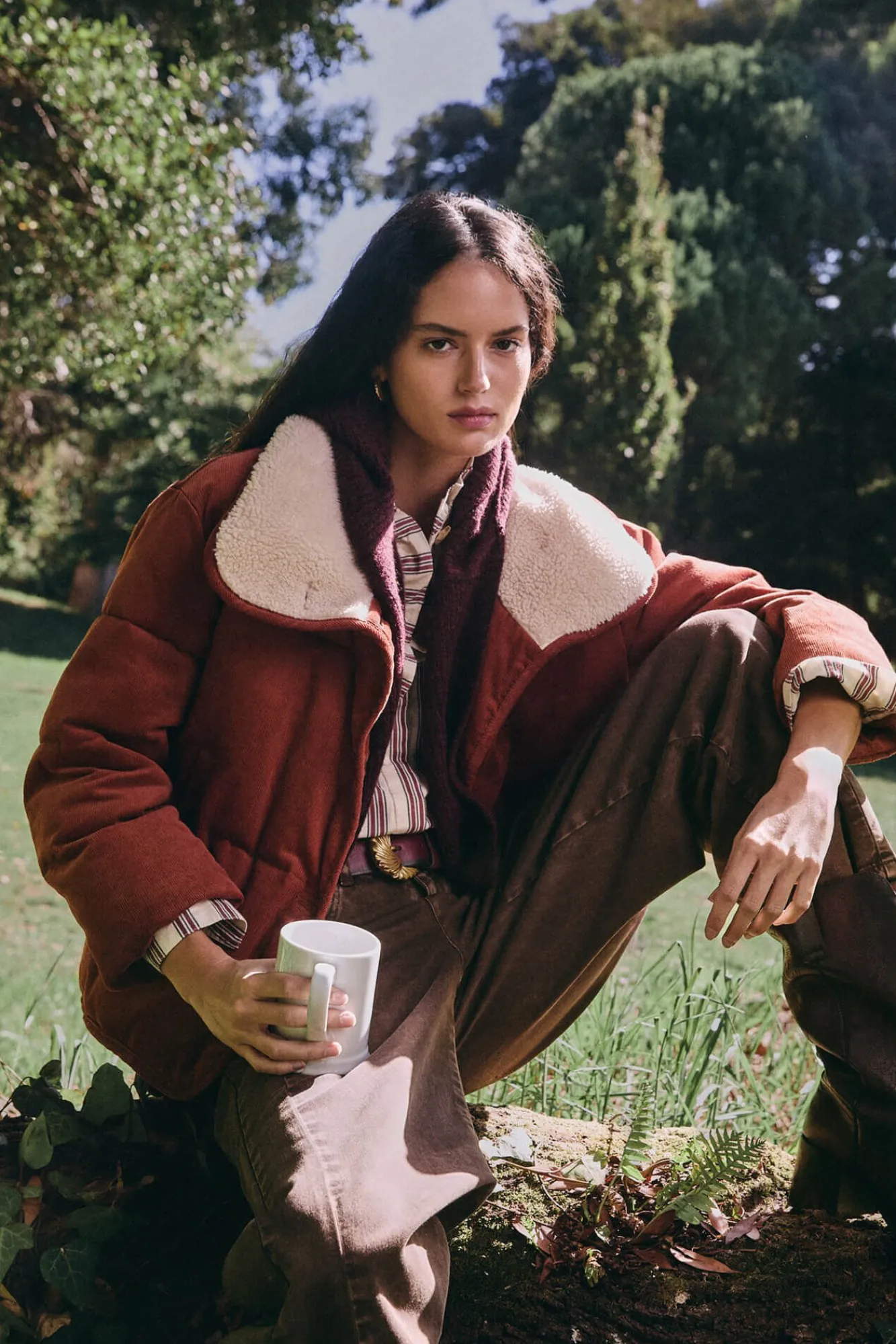 Hoss Intropia Sobretudos|Casacos-Debra. Desportiva acolchoado Laranja