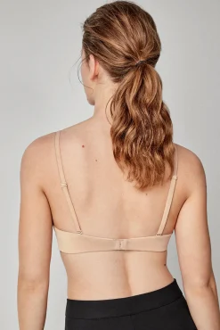 Gisela Roupa Interior-decote decote removível cru