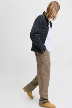 Jack & Jones Calças-Denim cargo calça cinzento