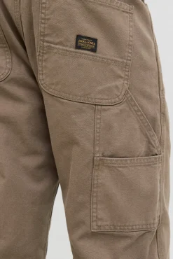Jack & Jones Calças-Denim cargo calça cinzento
