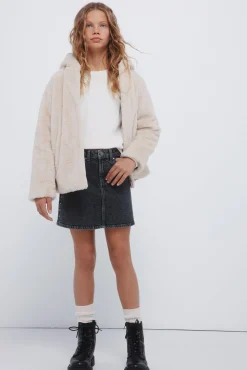 Springfield Kids Saias|Vestidos-denim para menina cinzento