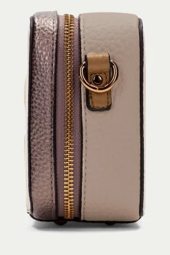 Hispanitas Malas-Desde 90 bolsa de mala de tiracolo com fecho-éclair Tostado