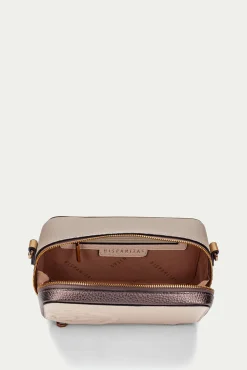 Hispanitas Malas-Desde 90 bolsa de mala de tiracolo com fecho-éclair Tostado