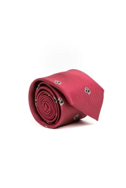 Celopman Gravatas-Desenho de gravata vermelho