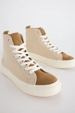 Slowlove Sneakers-desportiva de cano alto Tostado