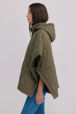 Hoss Intropia Sobretudos-Diana. Casaco acolchoado Verde