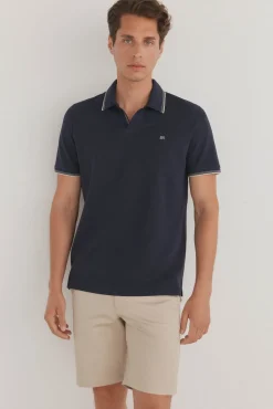 Pedro del Hierro Polos-Dicas de polo Azul