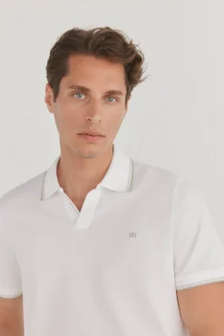 Pedro del Hierro Polos-Dicas de polo Branco