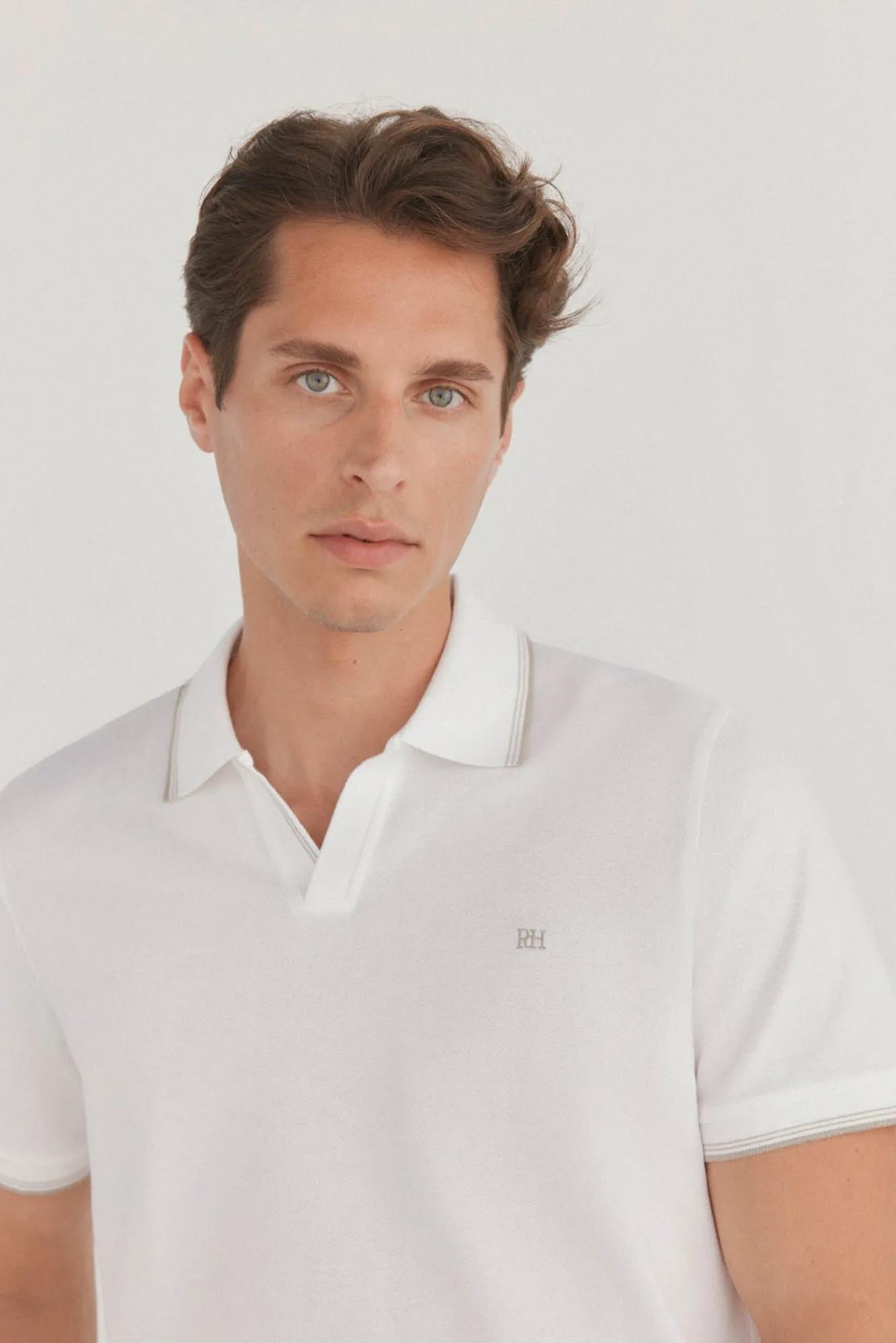 Pedro del Hierro Polos-Dicas de polo Branco